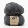 mørk grå mohair garn