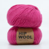 hot pink yarn hip wool