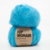 blue thin mohair yarn