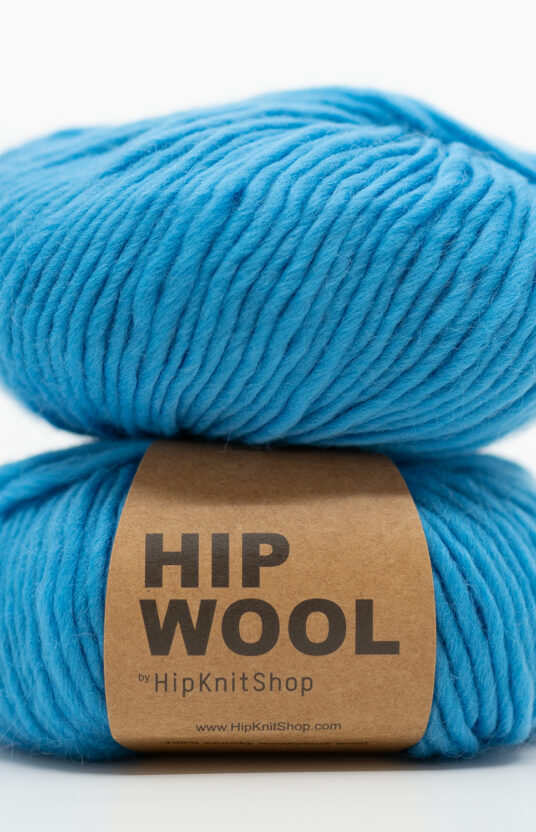blue chunky yarn webshop