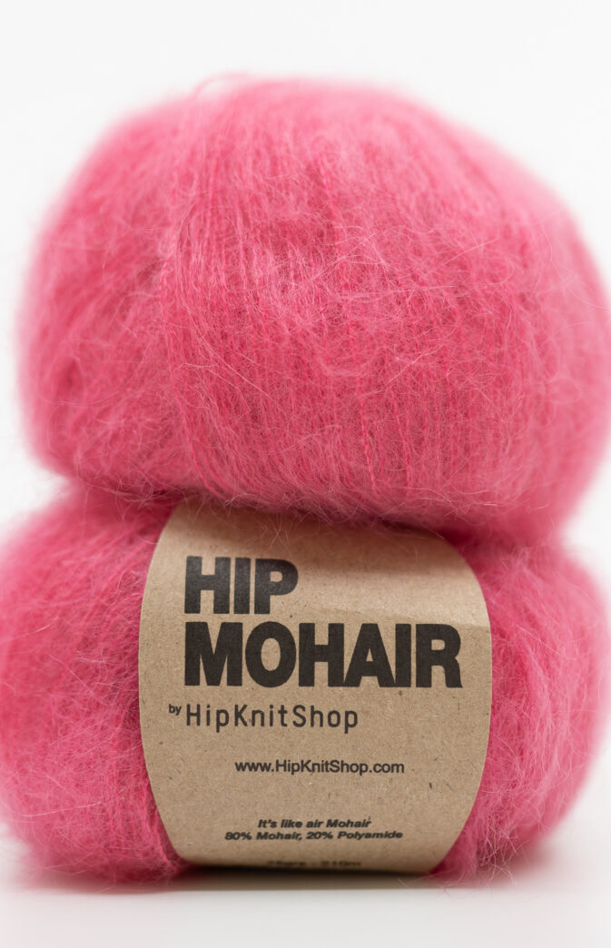bringebærrosa Hip Mohair