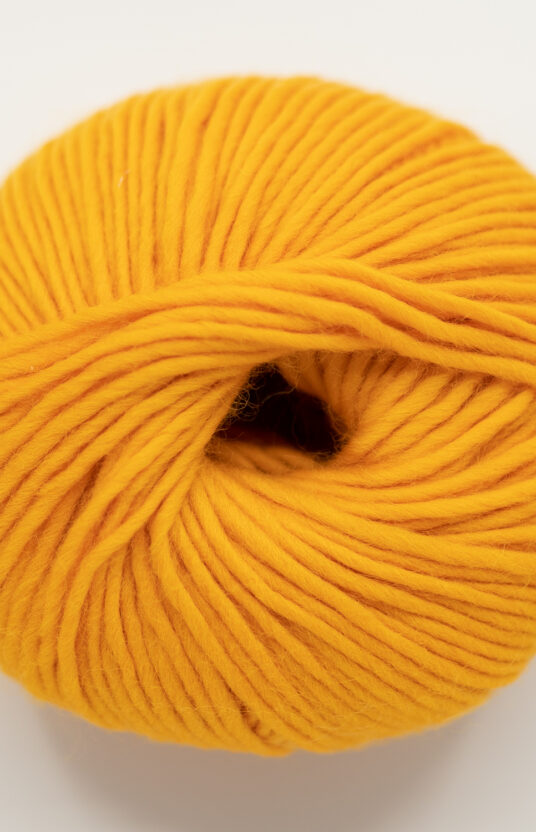 orange gult hip wool garn