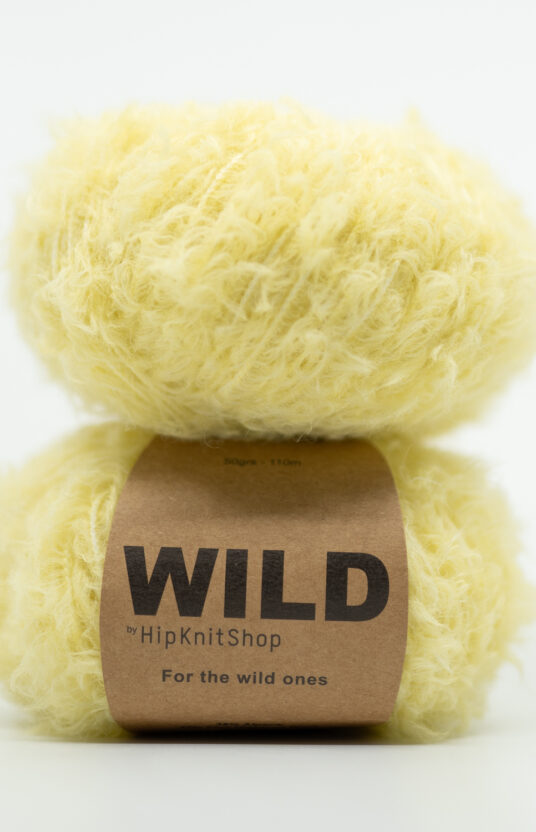 furry yarn webshop yellow