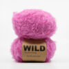 neon pink yarn fluffy