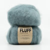 blågrå mohair garn