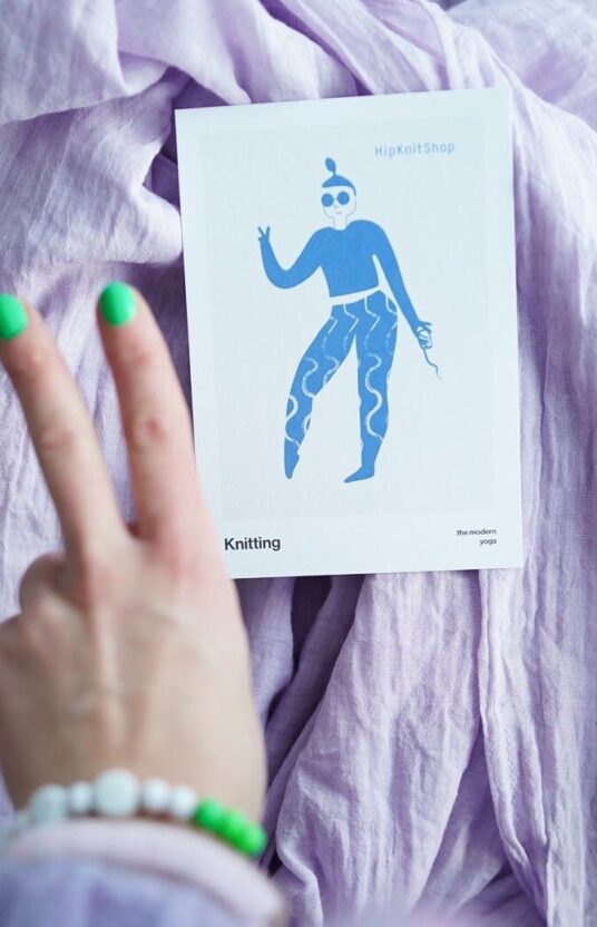 knitting is the new yoga