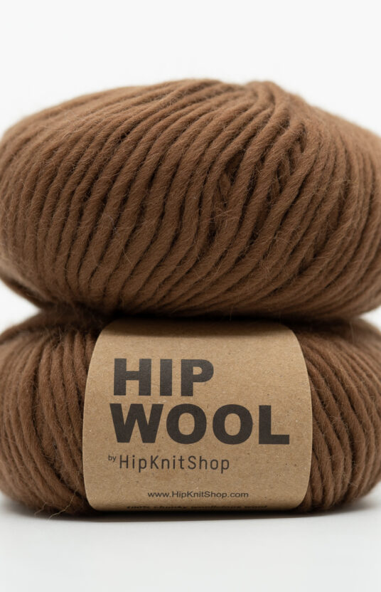 brown wool yarn