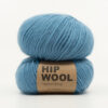 garn mellomblå  Hip wool