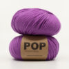 purple merino wool pop