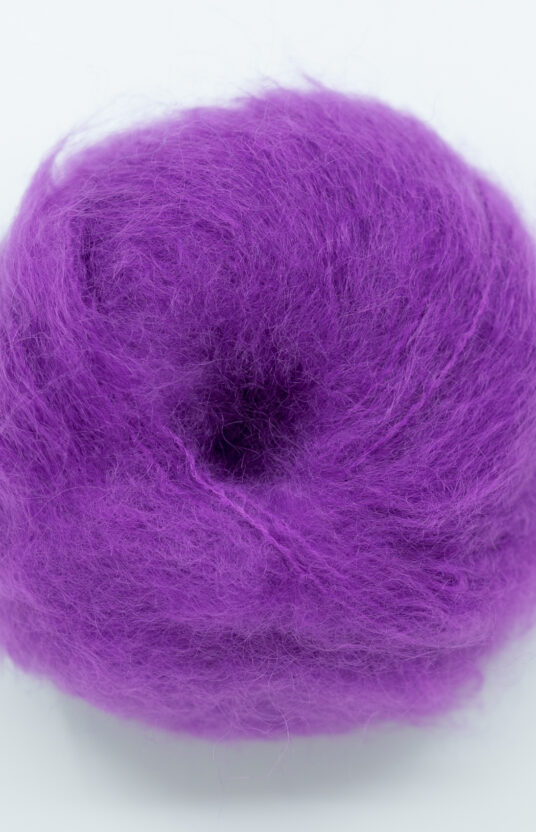 lilla fluff mohair