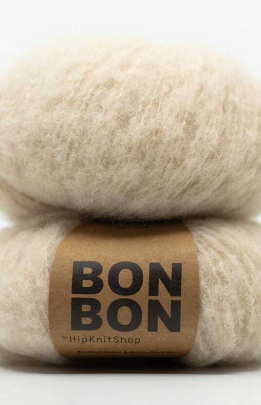 børstet alpakka bonbon beige