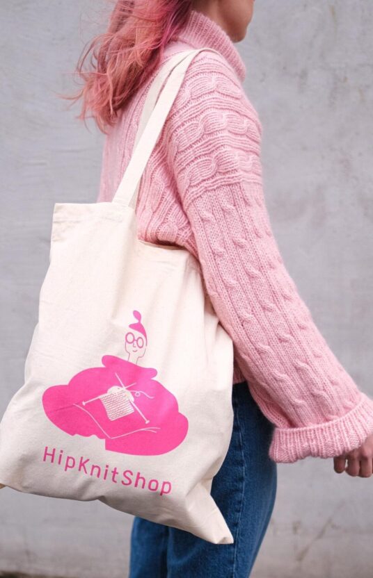 shopping veske bomull