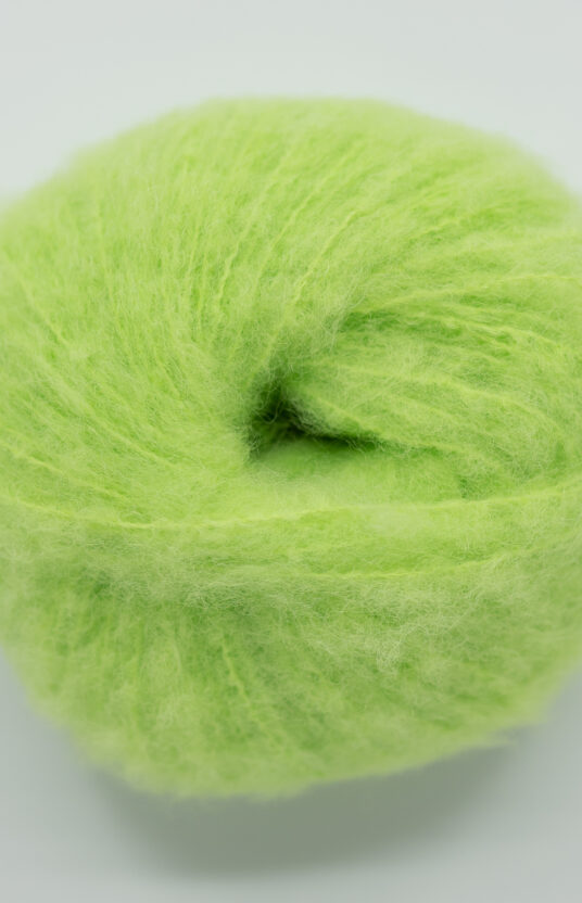 BonBon Børstet alpakka lime grønn