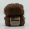 brunt mohair yarn nettbutikk