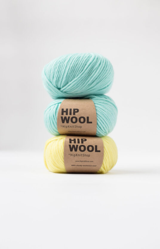 mint and yellow