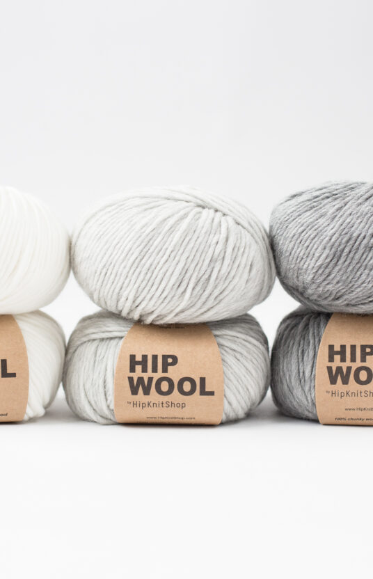 Grey yarn