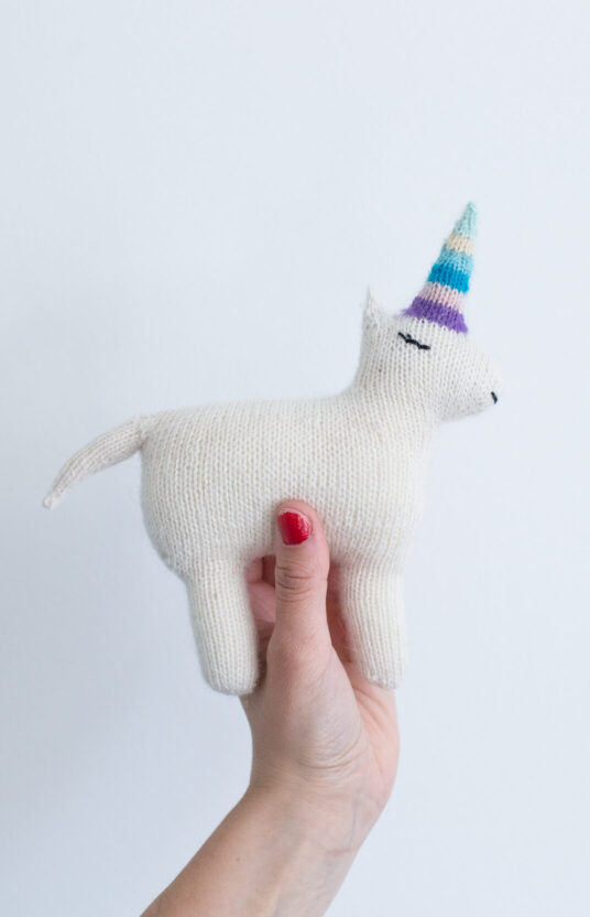 unicorn knitting pattern