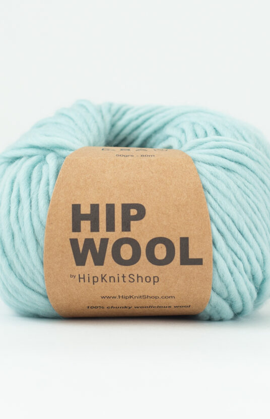 light blue hip wool yarn