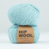 light blue yarn