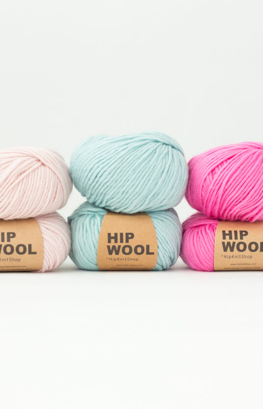 pale blue Hip wool