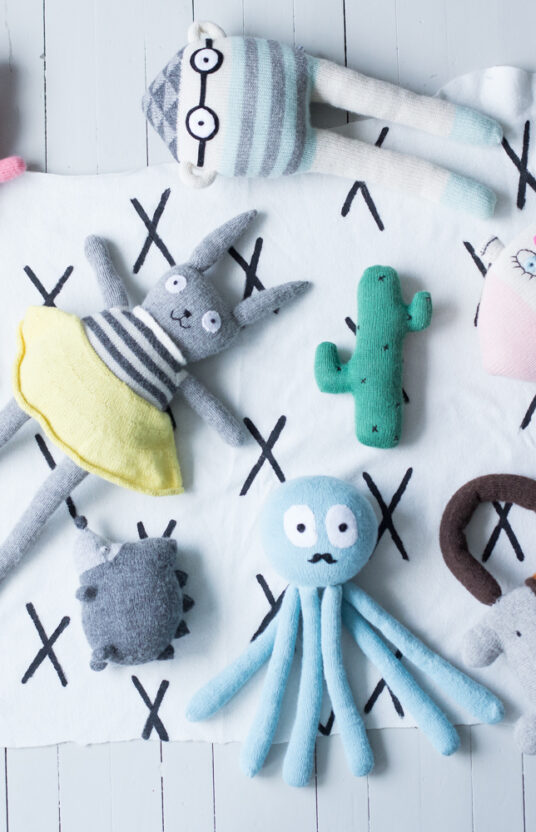 Knitted toys