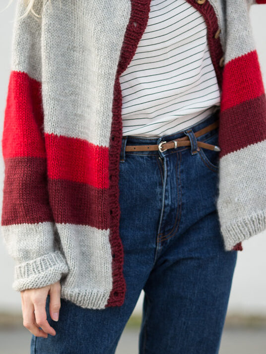easy knittingpattern womens cardigan