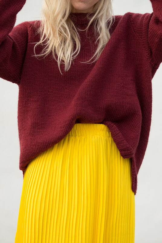 knitting pattern women simple pattern