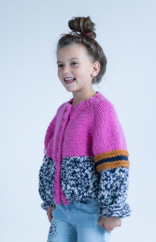 knitting pattern kids cardigan jacket
