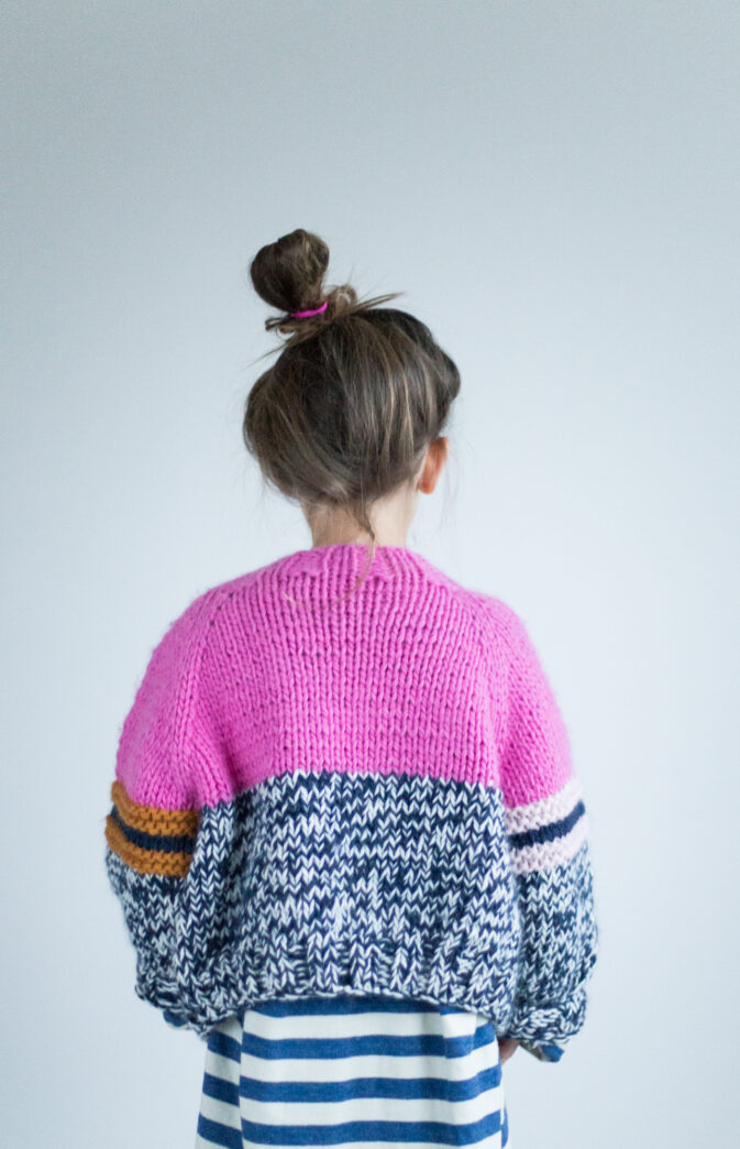 Pop Jacket knitted jacket kids