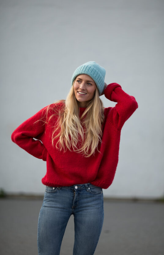 knitted beanie