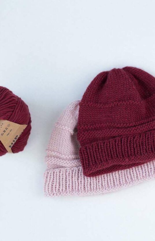 knitted beanie