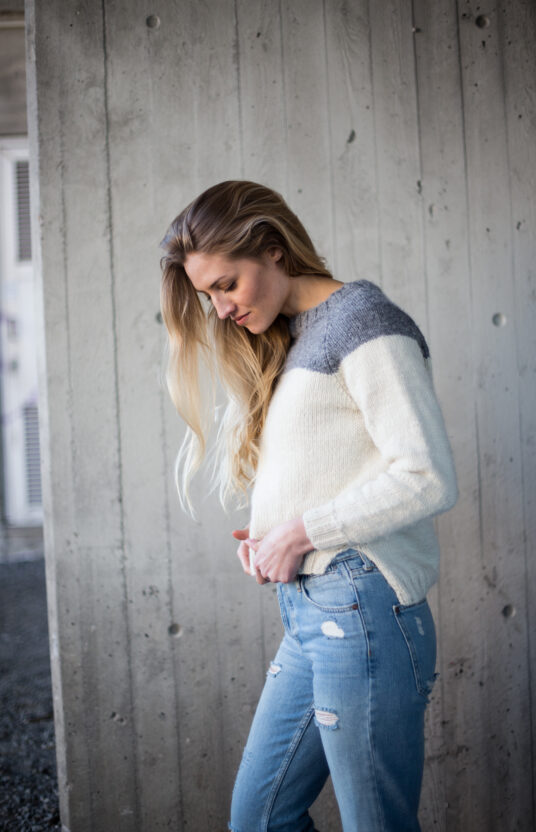 Knitting pattern sweater women / lola sweater