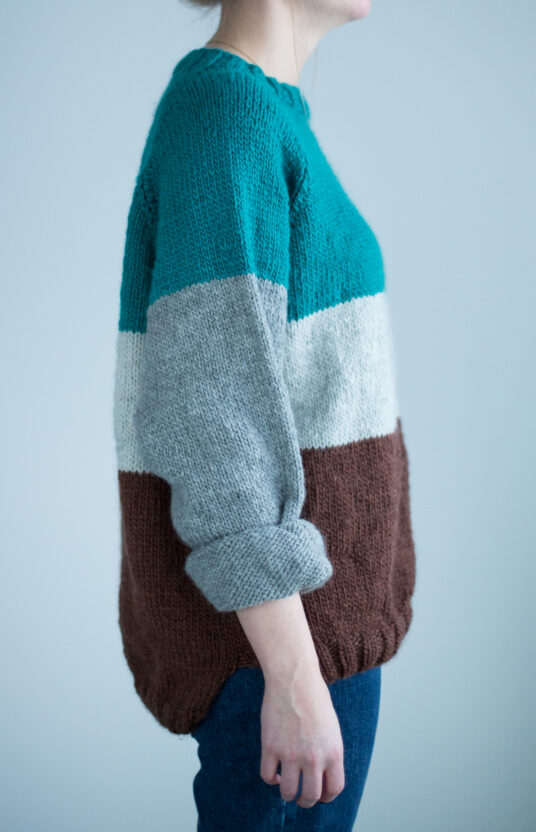 knitting pattern women sweater raglansleeves