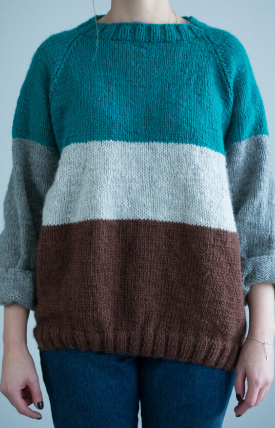 knitting pattern women sweater raglansleeves