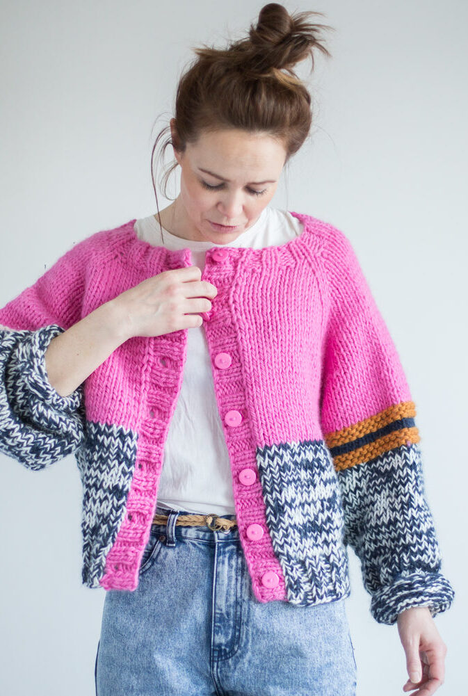 pop jacket knittingpattern women