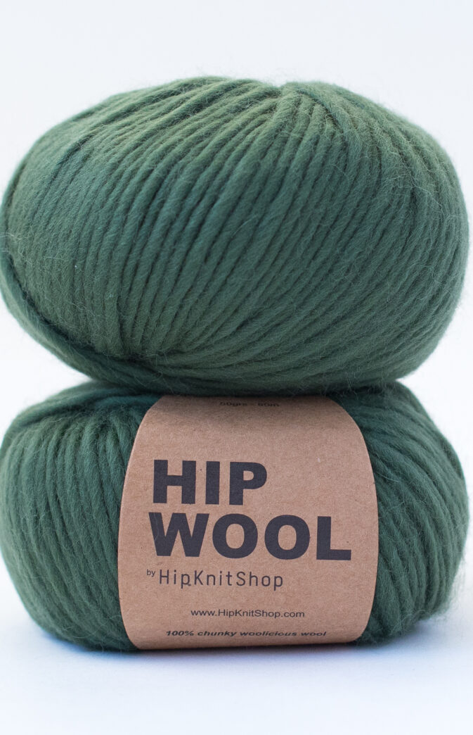 olive green yarn