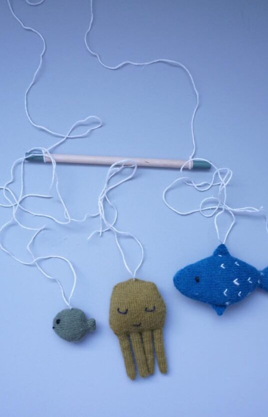TOYS Knitting Pattern fish octopus