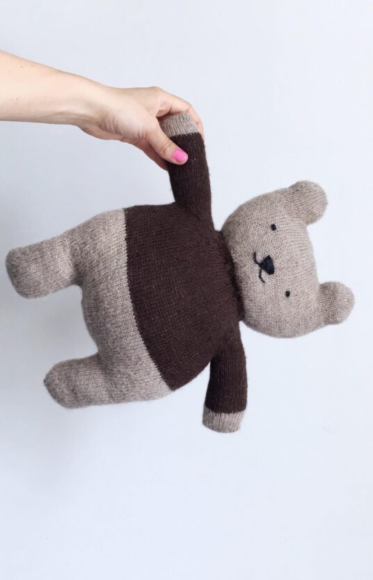 teddy bear knitting pattern
