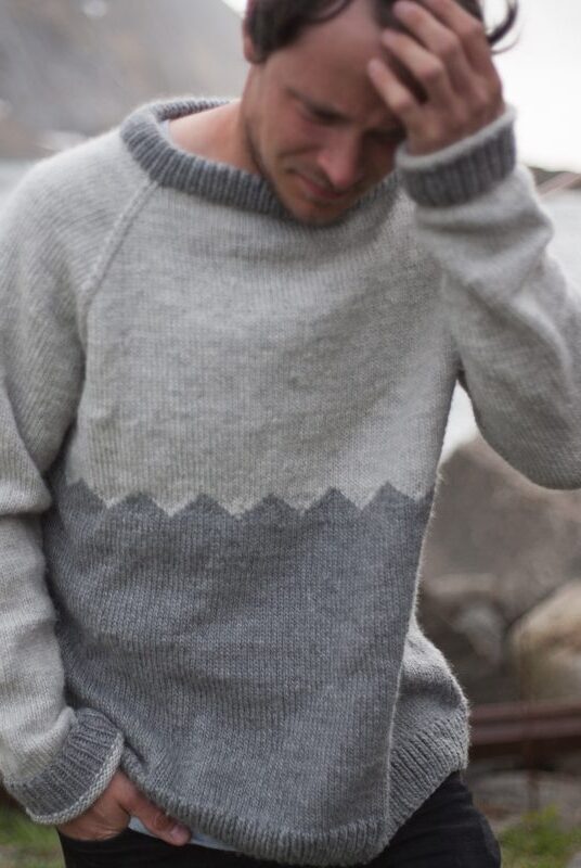 mens knitted sweater