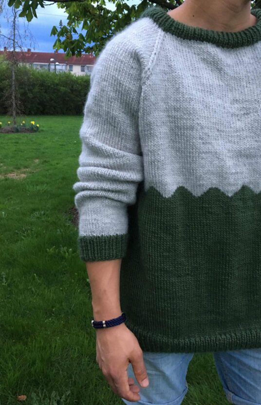knitting pattern mens sweater
