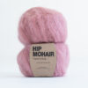 blush pink mohair yarn