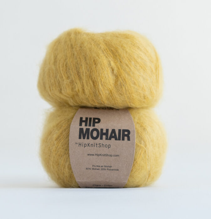 honey yellow mohair