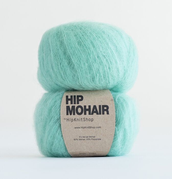 green mohair yarn