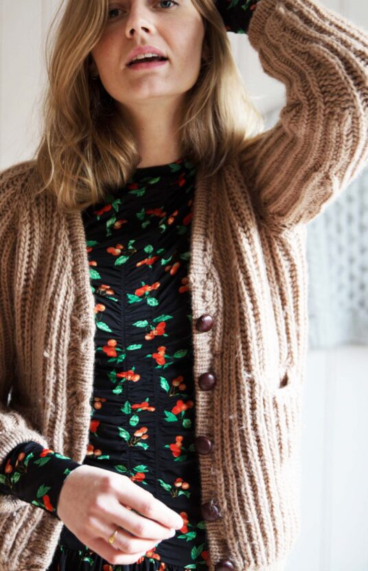 womens knitted jacket pattern