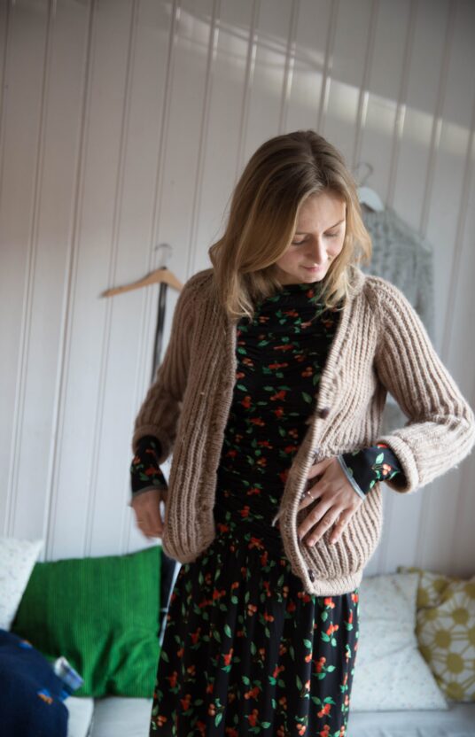 womens knitted jacket pattern