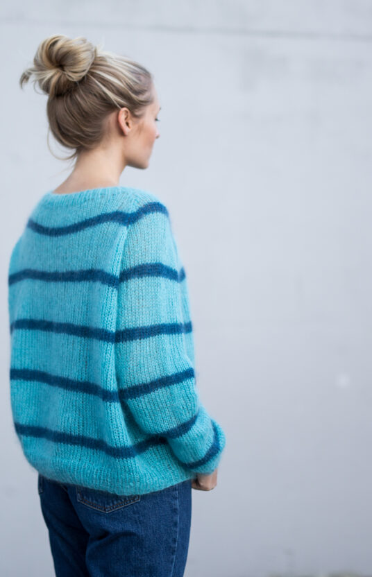 womens sweater knittingpattern mohair