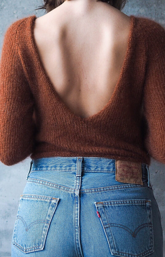 low back sweater