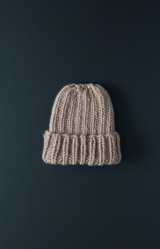 chunky beanie knitting pattern