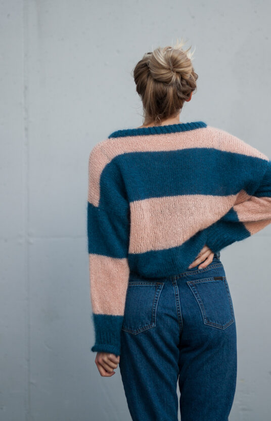 womens sweater with stripes