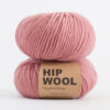 blush colored yarn Hip wool